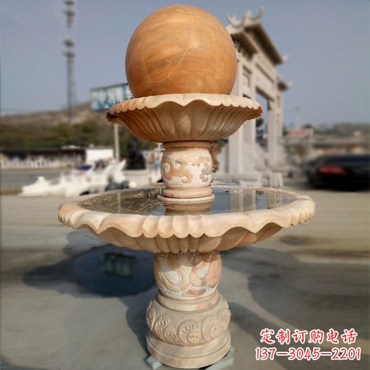 沈阳精致的风水球石雕塑