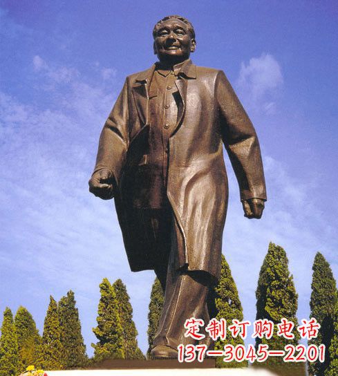 沈阳产品名称传承历史 铸就邓小平雕塑