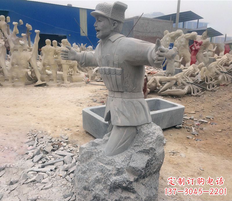 沈阳革命黄继光石雕