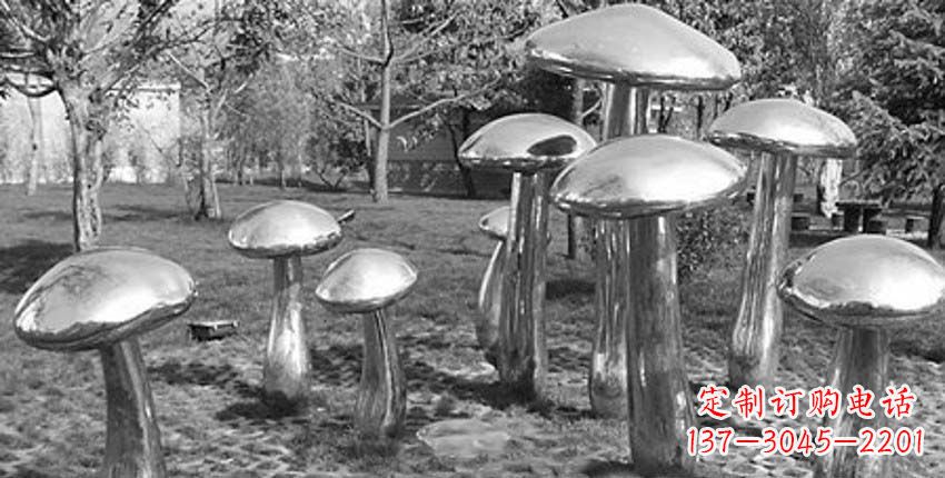 沈阳萌芽之美,蘑菇景观雕塑