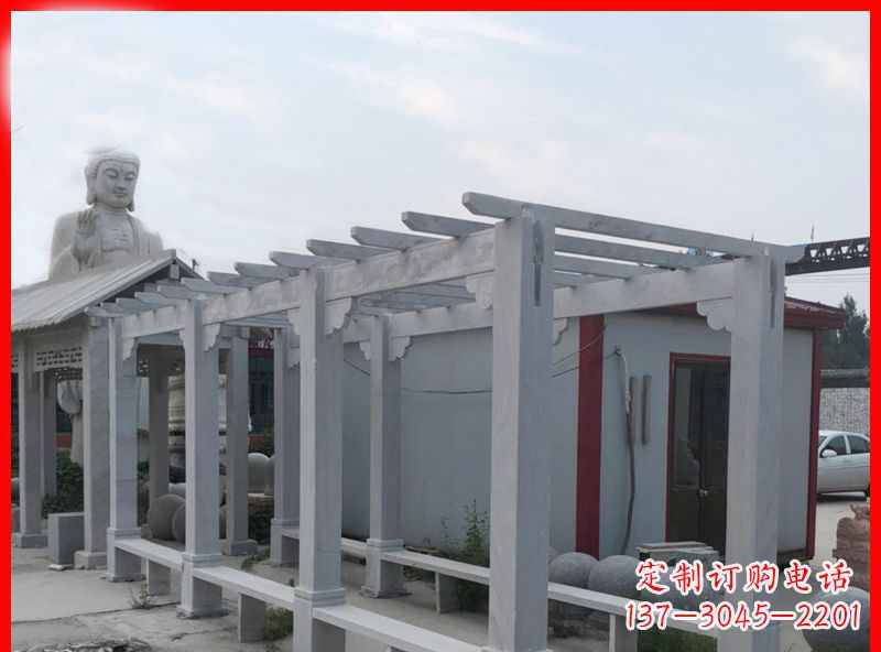 沈阳 专业定制公园大理石石雕长廊