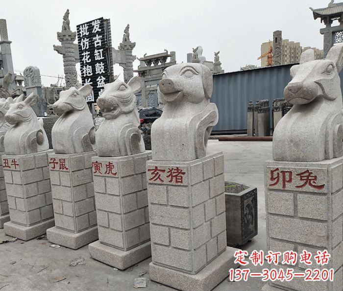 沈阳动物石雕,精美而精致