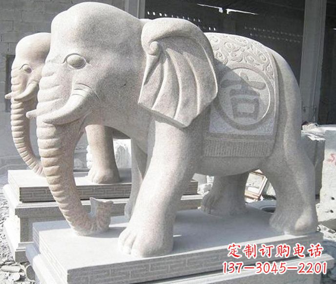 沈阳公园环境装饰——经典吉祥大象雕塑