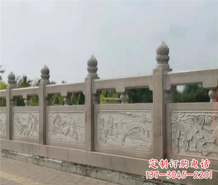 沈阳泰山大理石浮雕栏板雕塑
