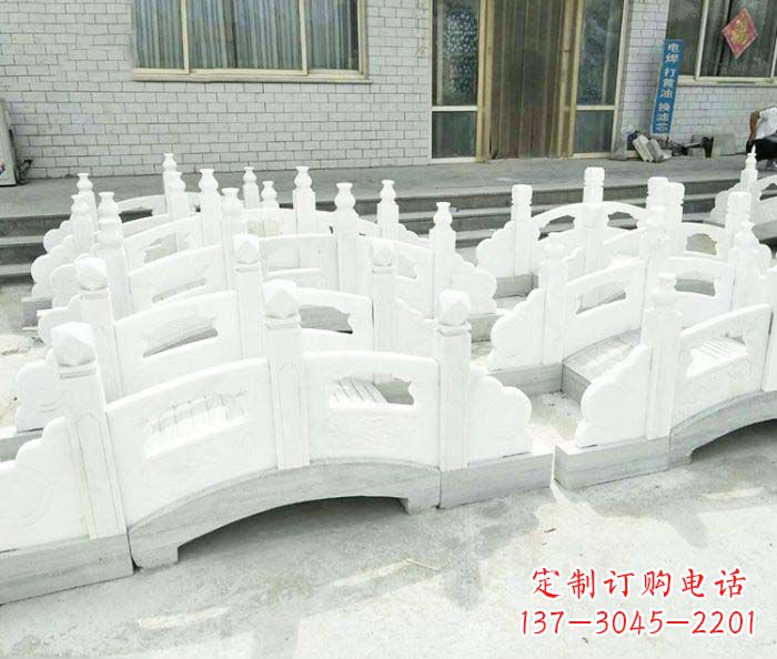 沈阳专业定制大理石拱桥雕塑