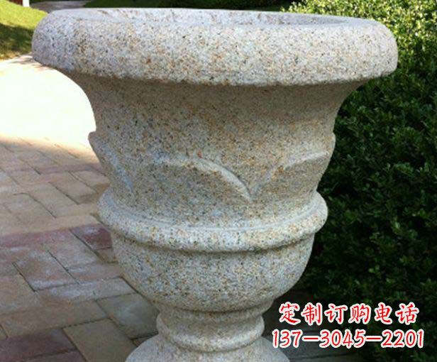 沈阳大理石花盆石雕,为您的景观添色彩
