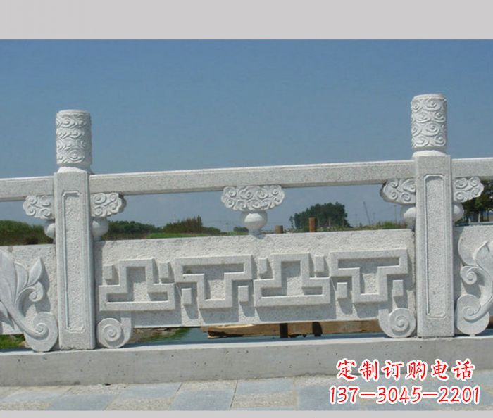 沈阳公园景观大理石栏板雕塑