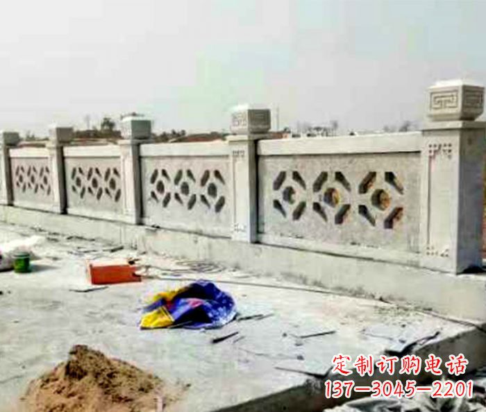 沈阳公园大理石栏板石雕