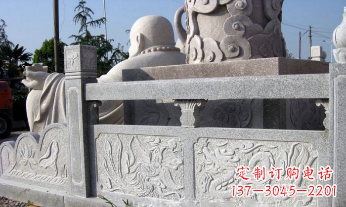 沈阳公园景观大理石栏板石雕