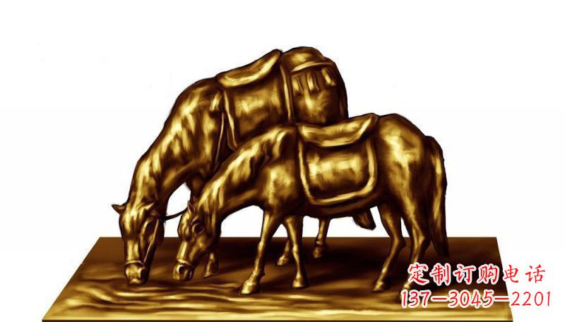 沈阳中领雕塑精美铜制动物雕塑