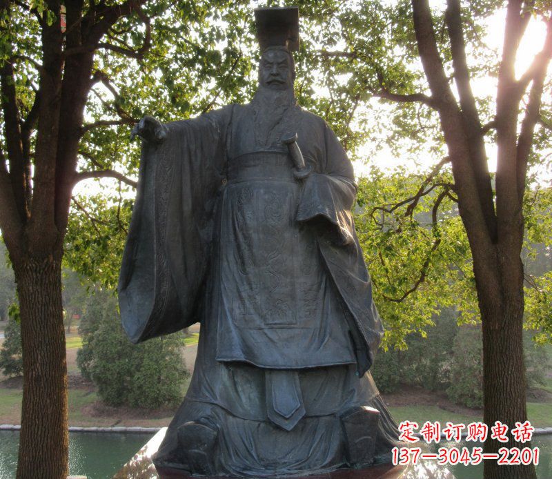 沈阳精美刘邦铜雕，历史悠久，每一块都是绝世精品！