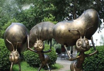 沈阳雕刻精灵——蚂蚁铜雕