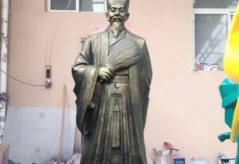 沈阳中领雕塑：经典传承，诸葛亮铜雕！