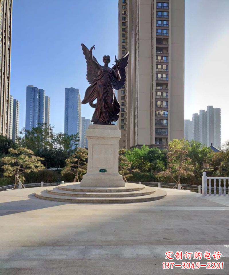 沈阳中领雕塑:精致的女神铜雕