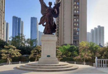 沈阳中领雕塑：精致的女神铜雕