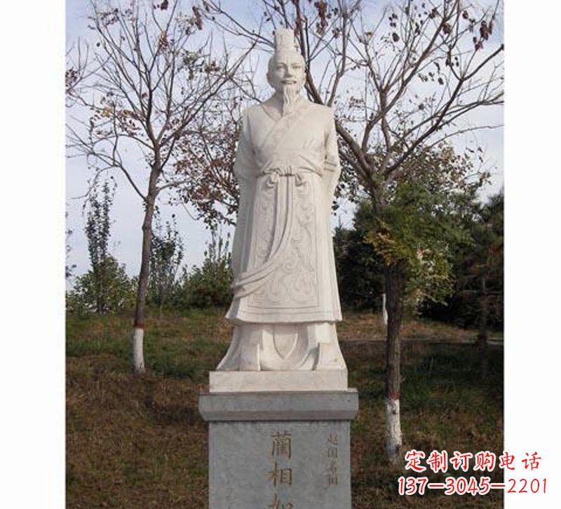 沈阳领雕塑：精致古代名人石雕