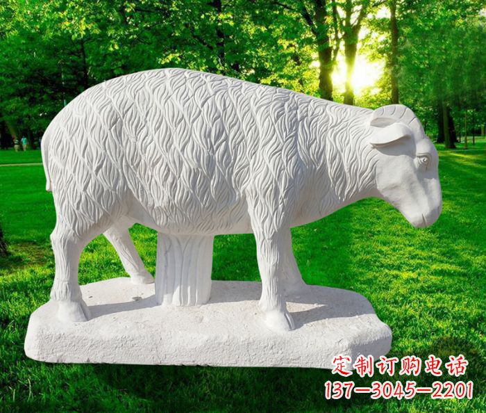 沈阳高精度玉雕山羊石雕