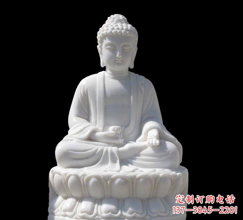 沈阳高品质汉白玉如来雕塑