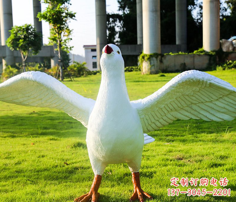 沈阳和平鸽图片雕塑