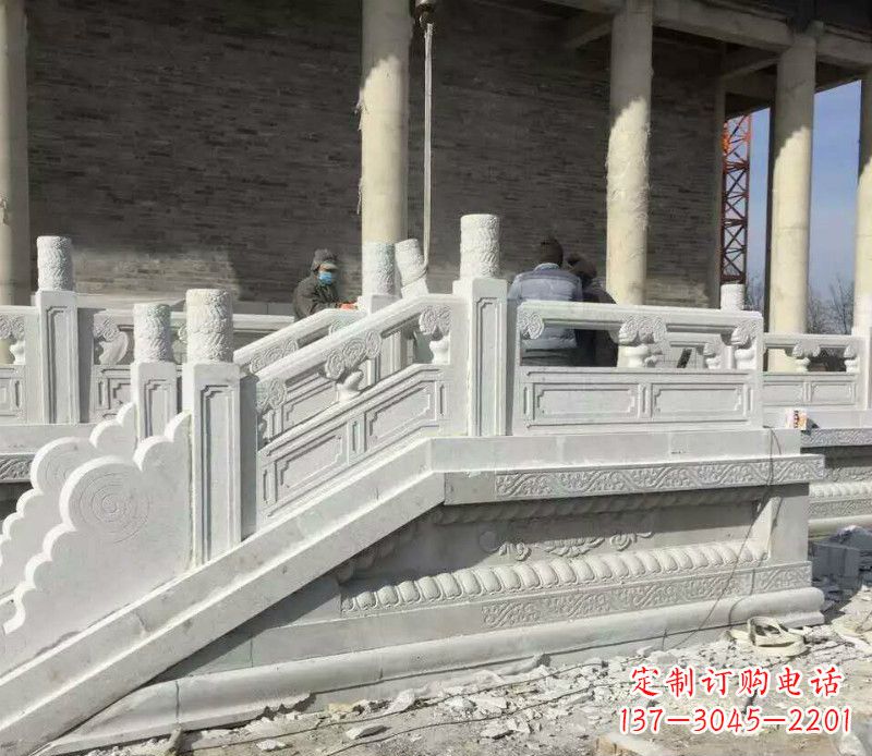 沈阳景区大理石栏板石雕 (10)