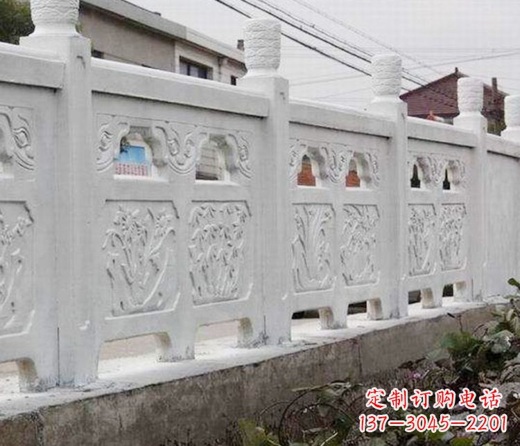 沈阳优雅大理石栏板雕塑