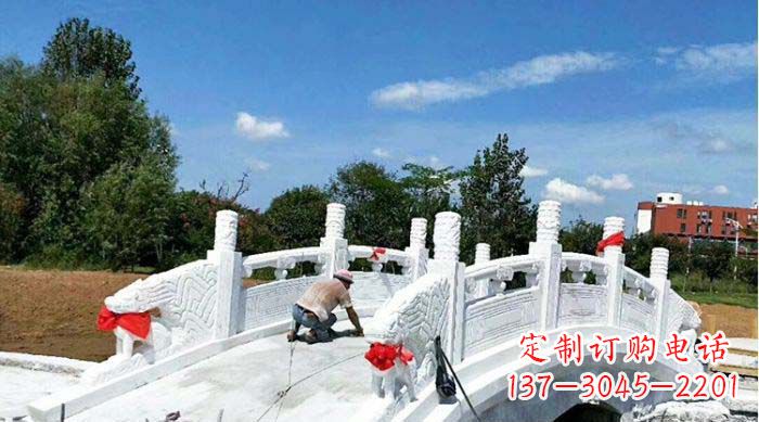沈阳标题:领雕塑——最具艺术魅力的汉白玉石雕拱桥
