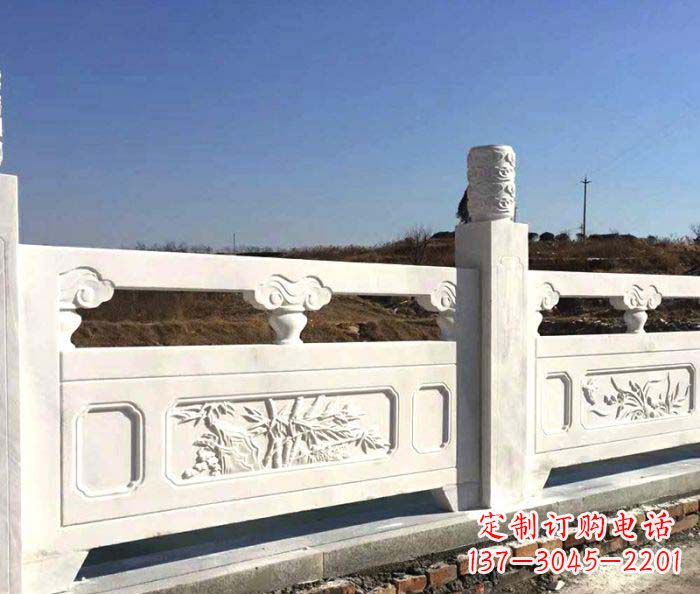 沈阳泰安中领雕塑汉白玉石浮雕栏板