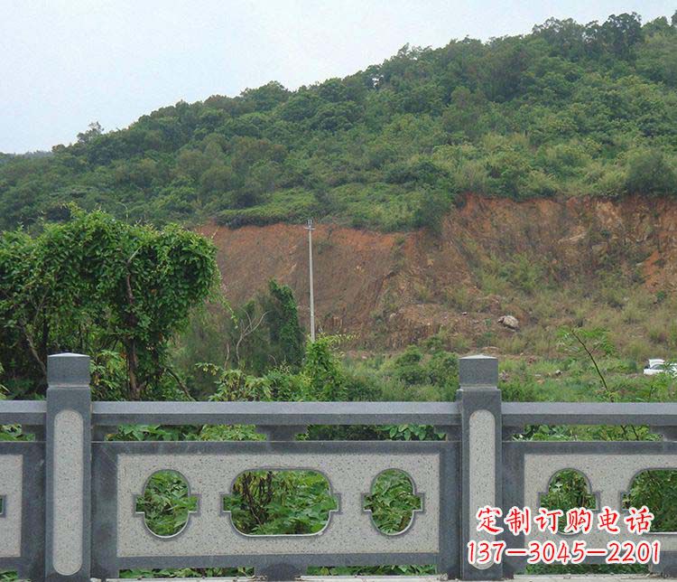 沈阳景区镂空仿古栏板石雕