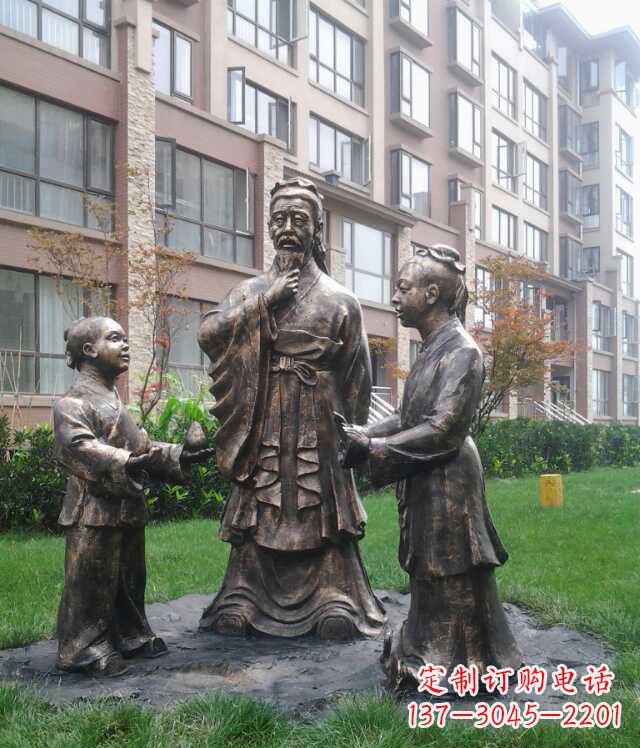 沈阳中领雕塑:让梨中古代人物雕塑定制服务