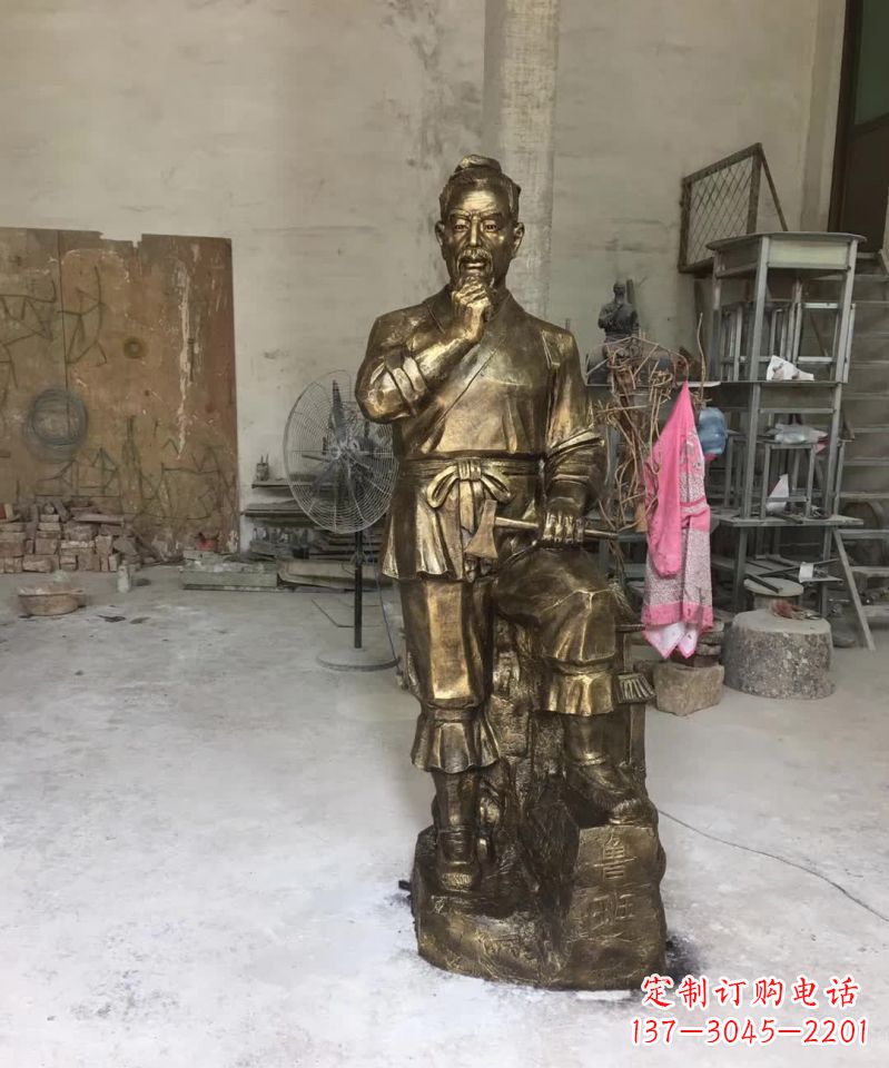沈阳鲁班古代人物雕塑