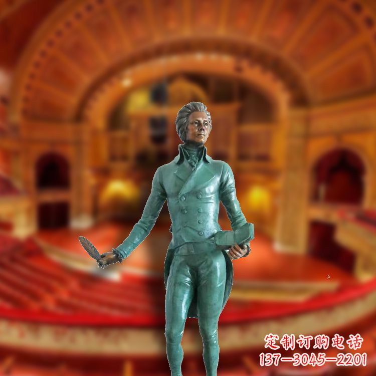 沈阳立体雕刻莫扎特,享受难忘的音乐之旅