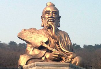 沈阳真谛雕塑·老子铜雕像，传承中国文化