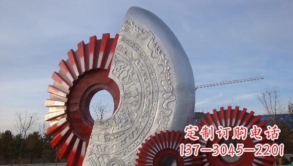 沈阳中领雕塑:螺旋雕塑,优雅静谧的力量