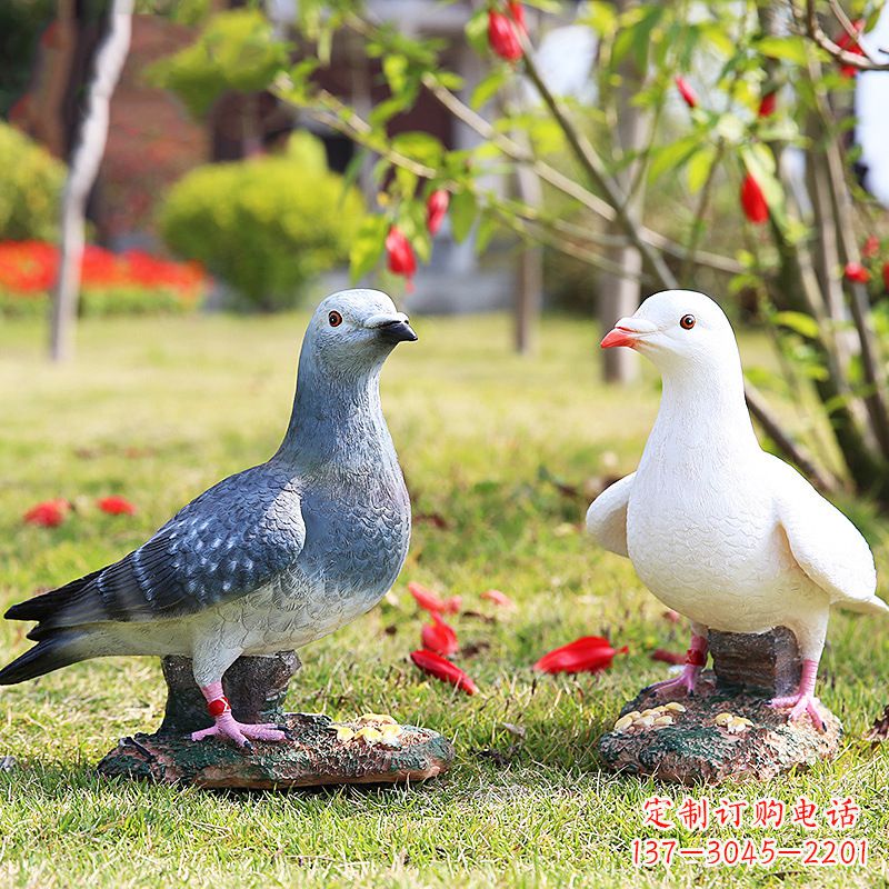 沈阳秦皇岛和平鸽雕塑