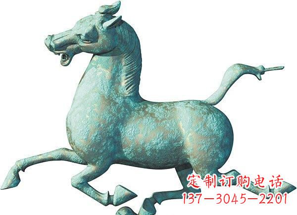 沈阳青铜马踏飞燕–精美绝伦的精雕细琢