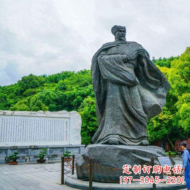 沈阳汇聚历史荣光——中领雕塑诸葛亮雕塑