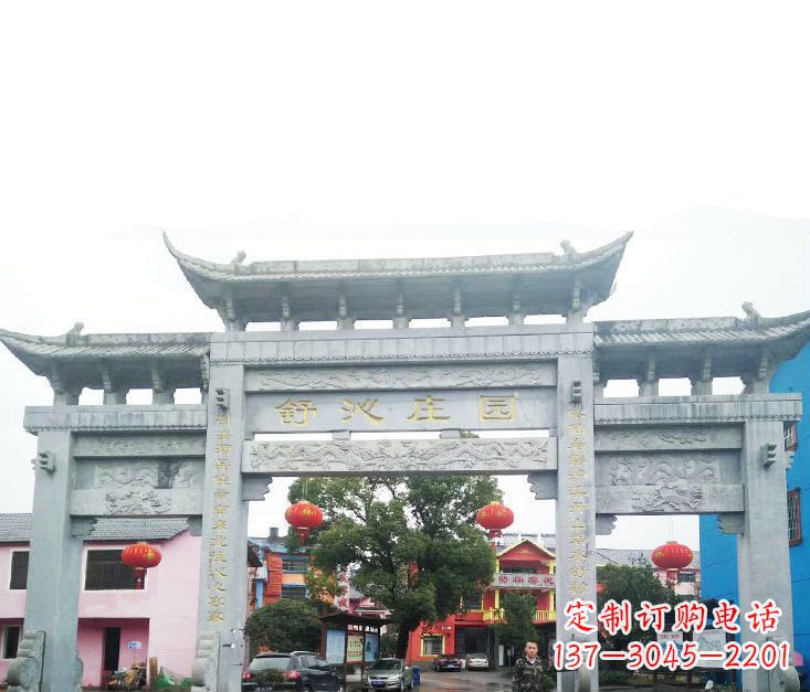 沈阳石牌坊雕塑——见证时刻的美好记忆