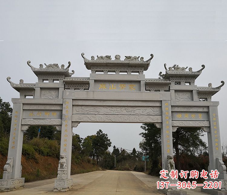 沈阳牌坊石雕—精美且经久不衰的传统艺术品