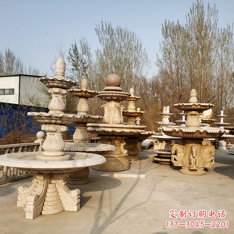 沈阳砂石雕塑喷泉