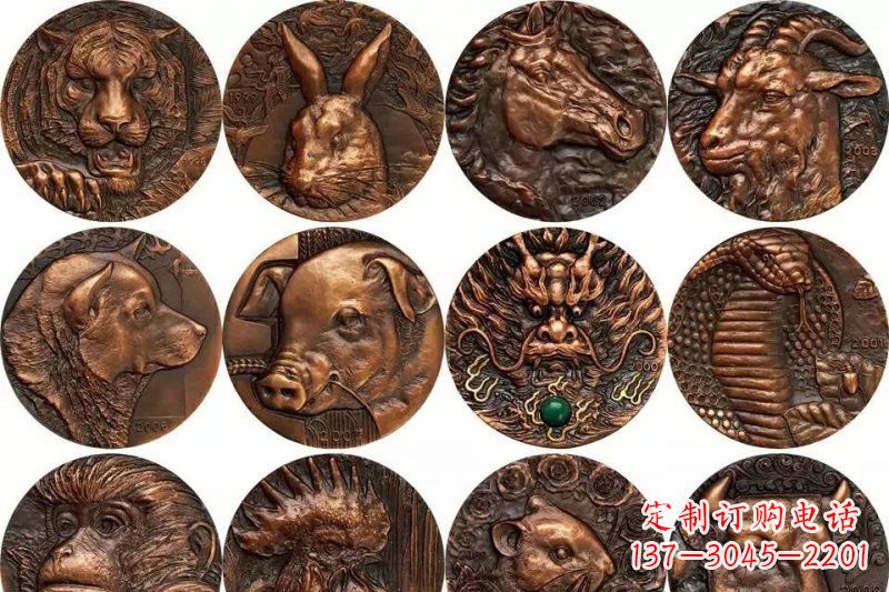 沈阳品质卓越的生肖铜浮雕