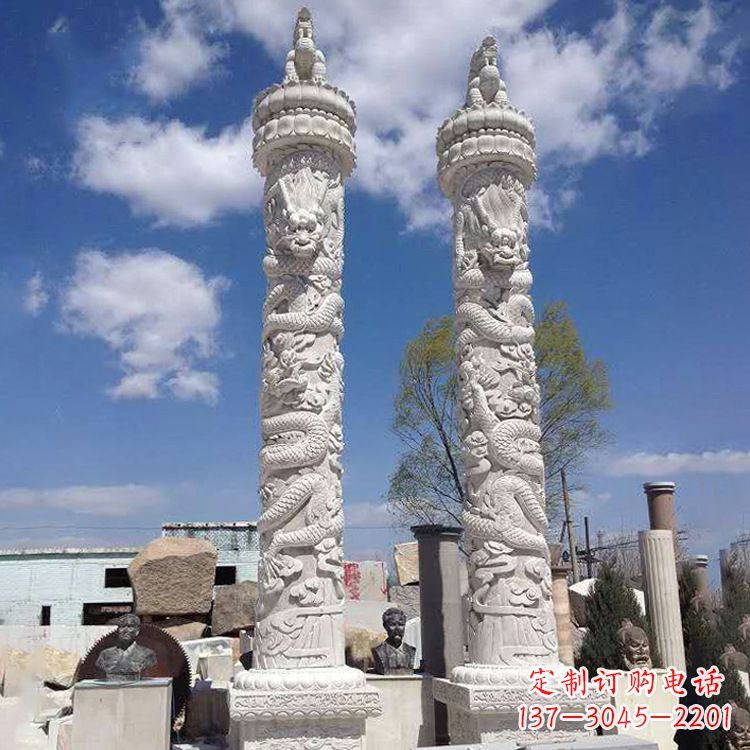 沈阳精美华表雕塑,灵动展现艺术之美