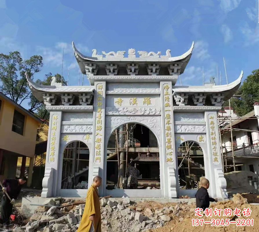 沈阳西安中领雕塑:高端定制牌坊雕塑