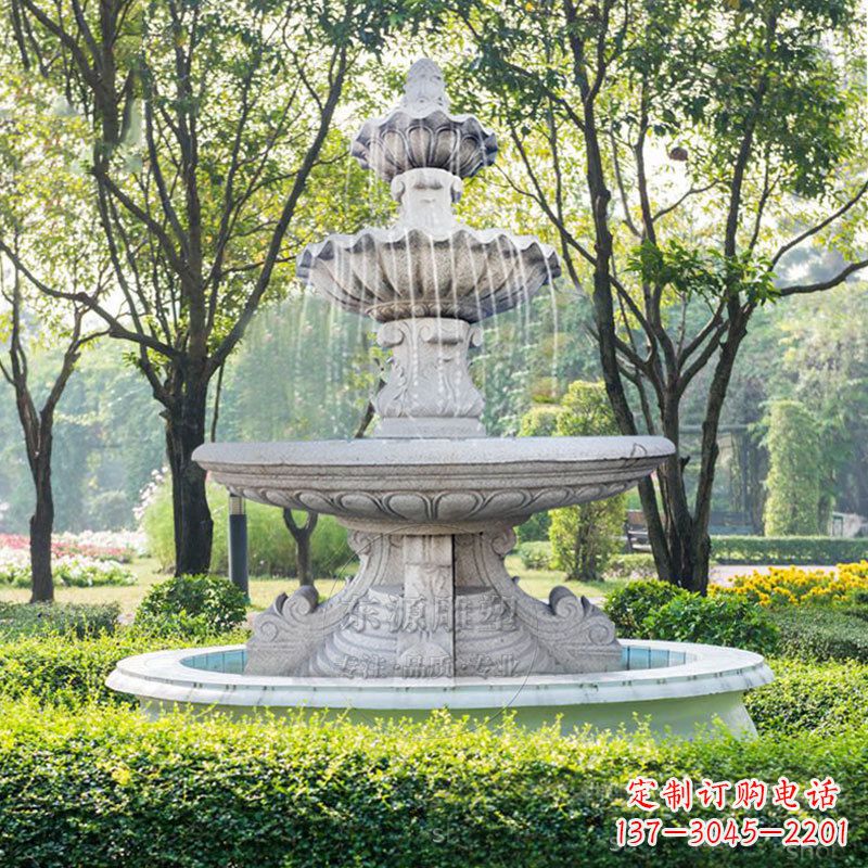 沈阳石雕喷泉 喷水池