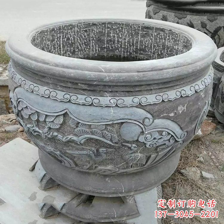 沈阳石刻园林鱼缸