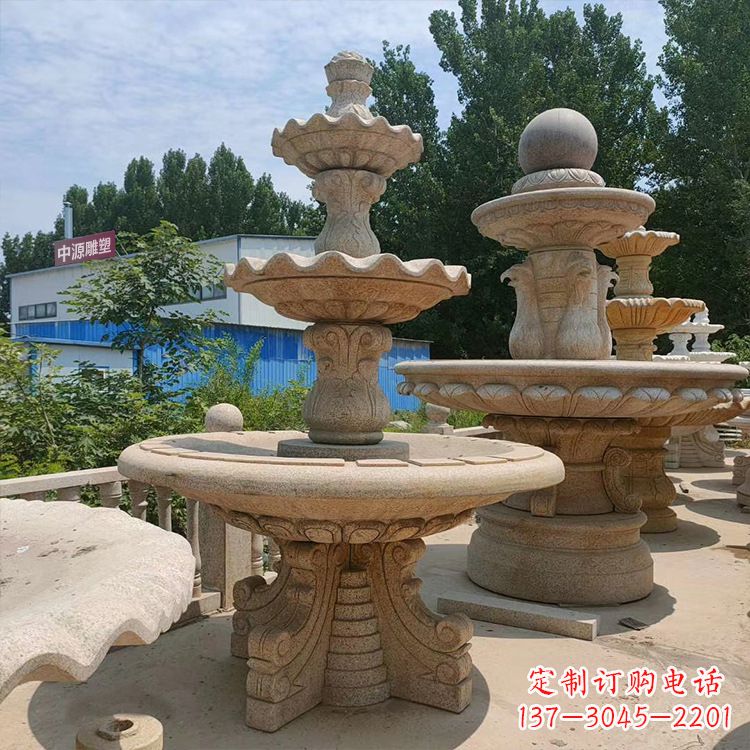 沈阳石喷泉 石雕刻