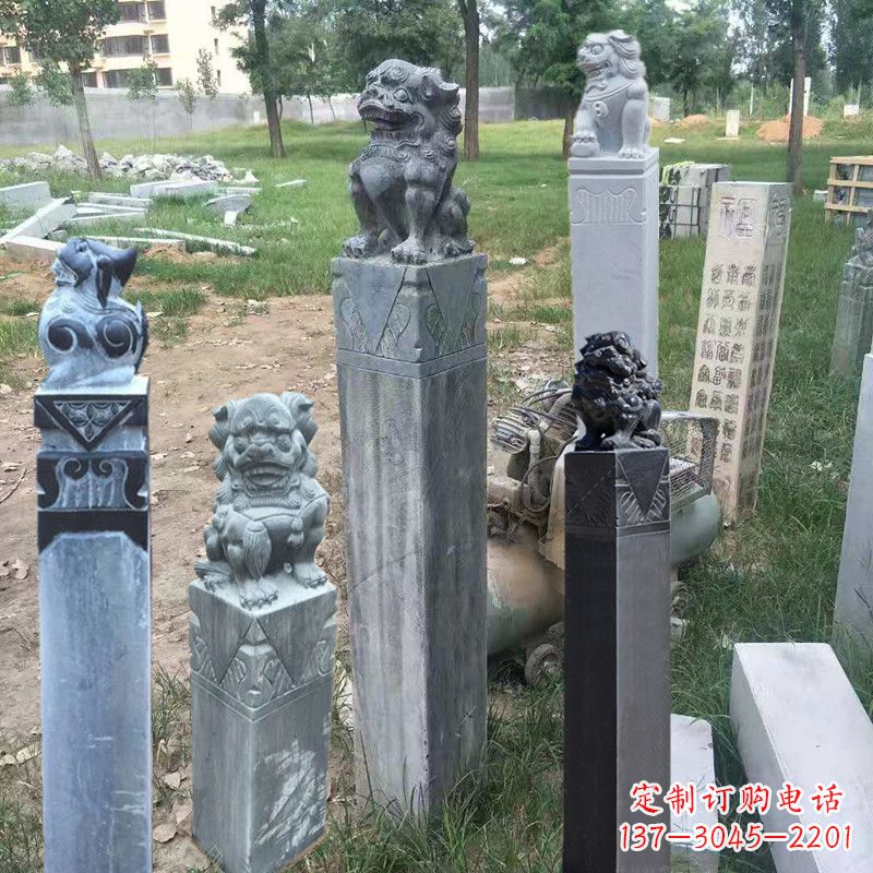 沈阳石狮子拴马柱