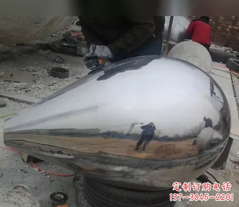 沈阳水滴不锈钢商场雕塑