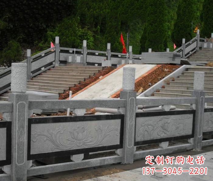 沈阳寺庙景观仿古石栏板 (2)