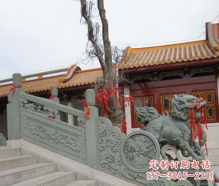 沈阳寺庙景观仿古石栏板