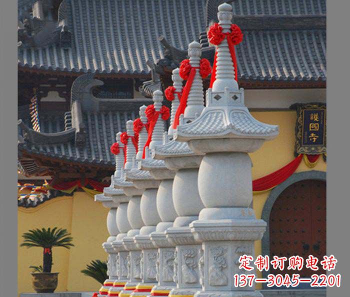沈阳寺庙景观舍利塔石雕